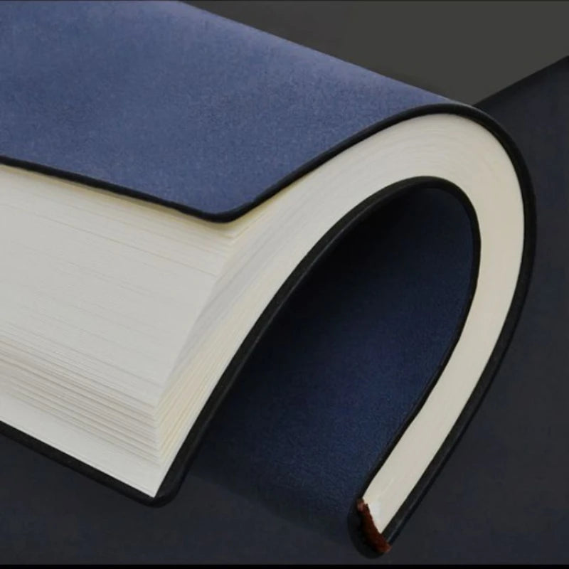 Minimalist Leather Notebook – A5 / A6 Journal with 160–240 Pages