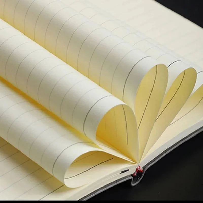 Minimalist Leather Notebook – A5 / A6 Journal with 160–240 Pages