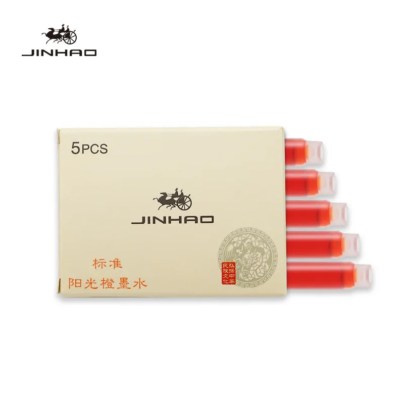 Fountain Pen Ink Cartridges – 5/10/15-Pack Refill for 2.6mm Pens