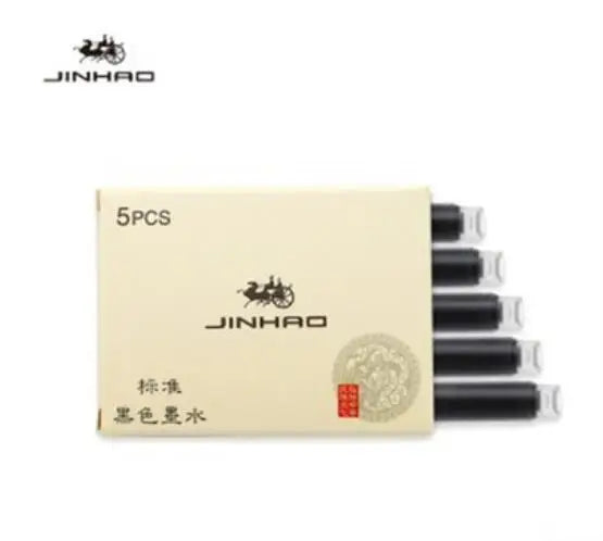 Fountain Pen Ink Cartridges – 5/10/15-Pack Refill for 2.6mm Pens