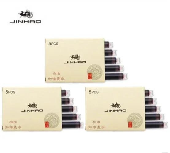 Fountain Pen Ink Cartridges – 5/10/15-Pack Refill for 2.6mm Pens