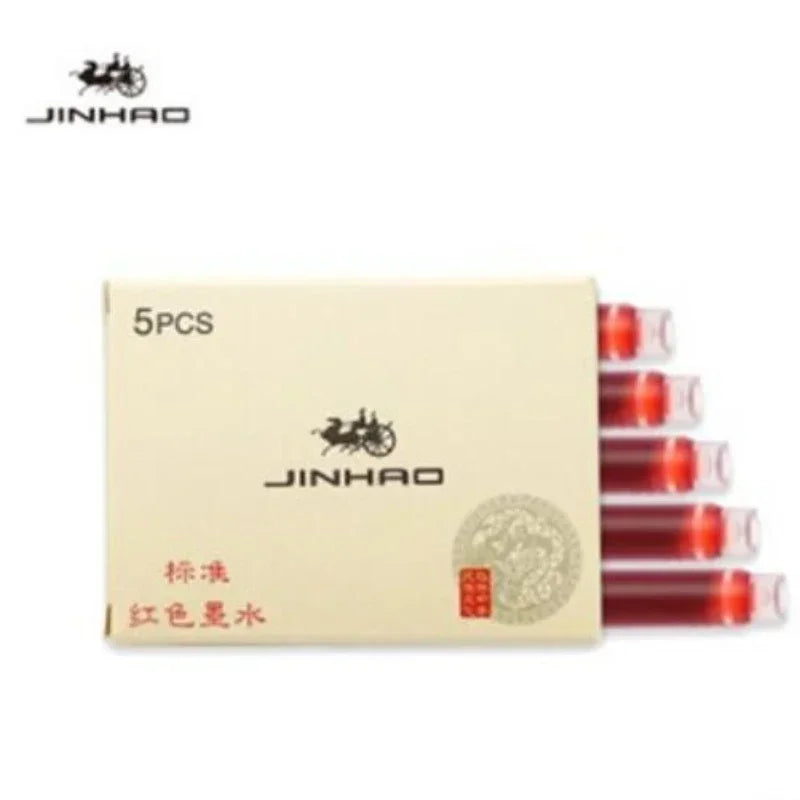 Fountain Pen Ink Cartridges – 5/10/15-Pack Refill for 2.6mm Pens