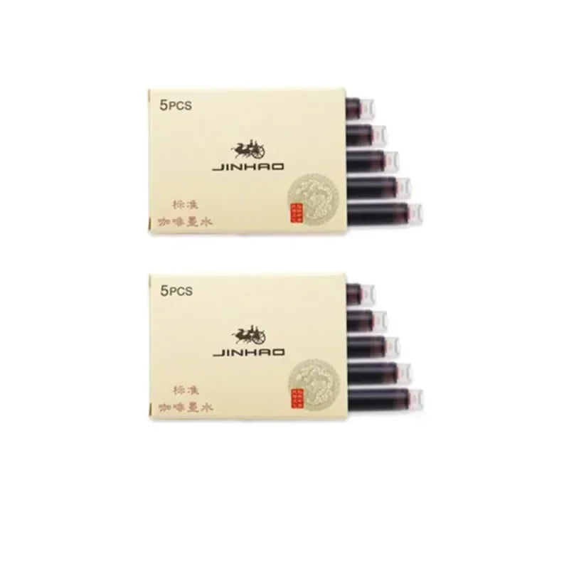 Fountain Pen Ink Cartridges – 5/10/15-Pack Refill for 2.6mm Pens