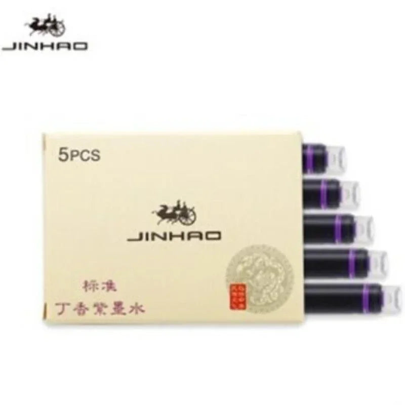 Fountain Pen Ink Cartridges – 5/10/15-Pack Refill for 2.6mm Pens