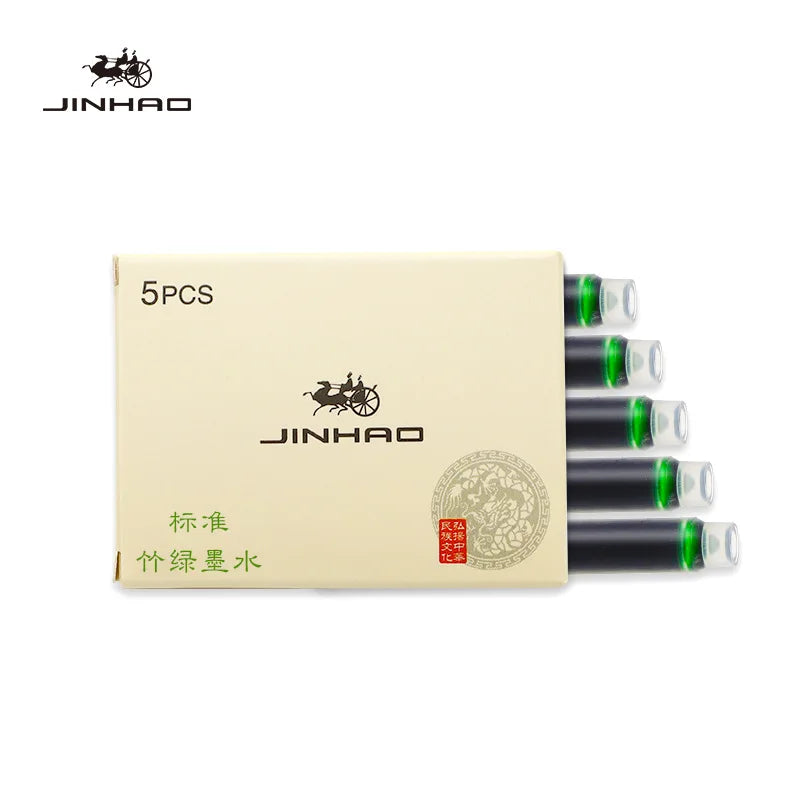 Fountain Pen Ink Cartridges – 5/10/15-Pack Refill for 2.6mm Pens