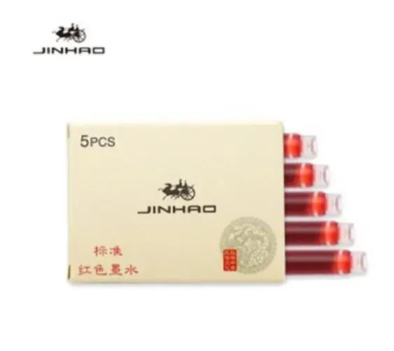 Fountain Pen Ink Cartridges – 5/10/15-Pack Refill for 2.6mm Pens