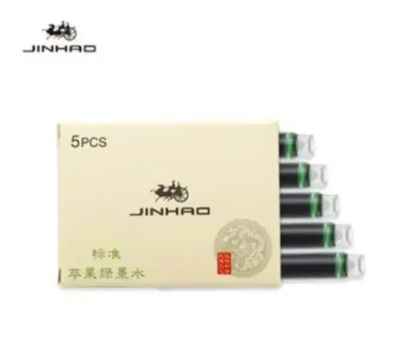 Fountain Pen Ink Cartridges – 5/10/15-Pack Refill for 2.6mm Pens