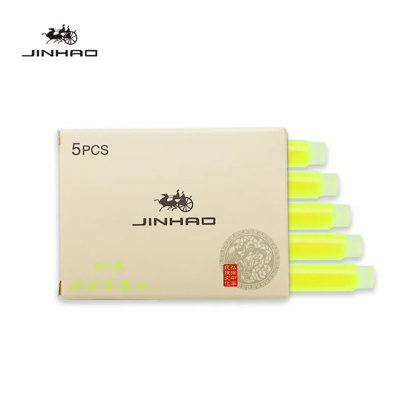 Fountain Pen Ink Cartridges – 5/10/15-Pack Refill for 2.6mm Pens