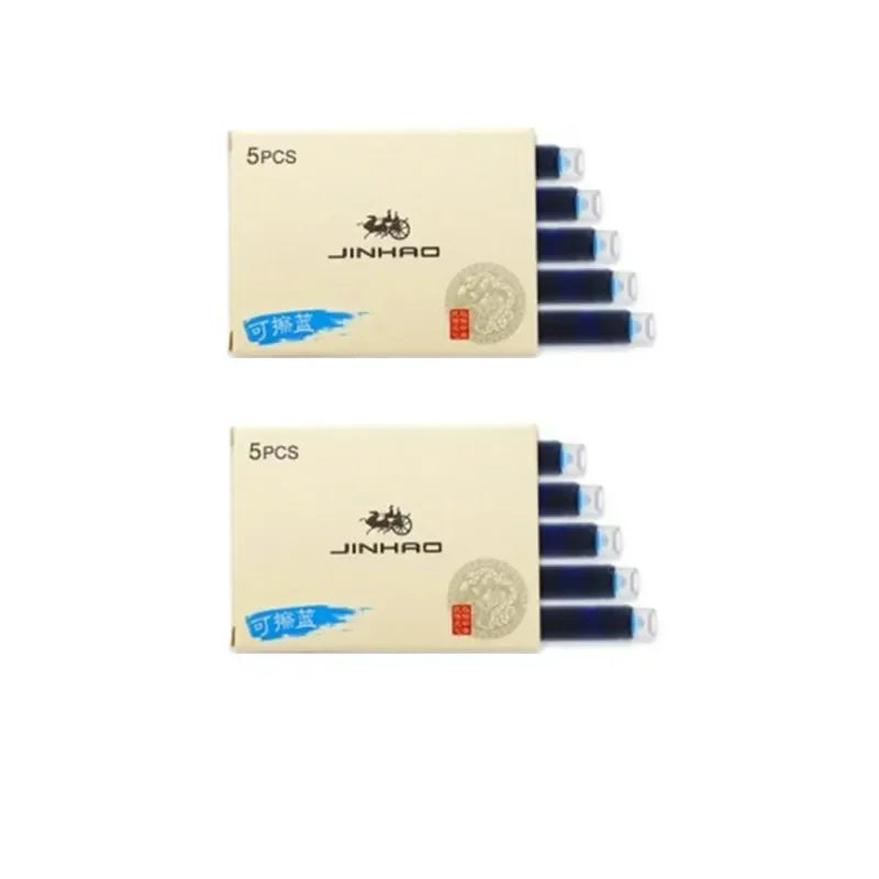Fountain Pen Ink Cartridges – 5/10/15-Pack Refill for 2.6mm Pens