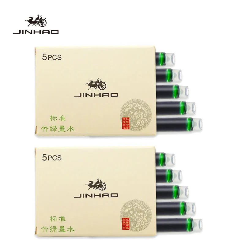 Fountain Pen Ink Cartridges – 5/10/15-Pack Refill for 2.6mm Pens