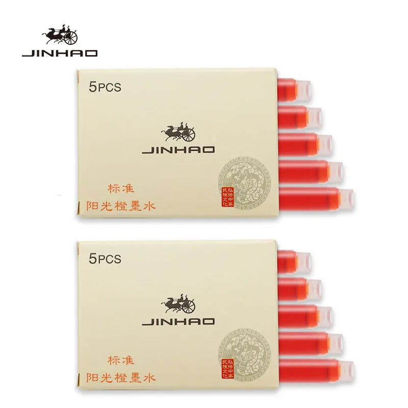 Fountain Pen Ink Cartridges – 5/10/15-Pack Refill for 2.6mm Pens