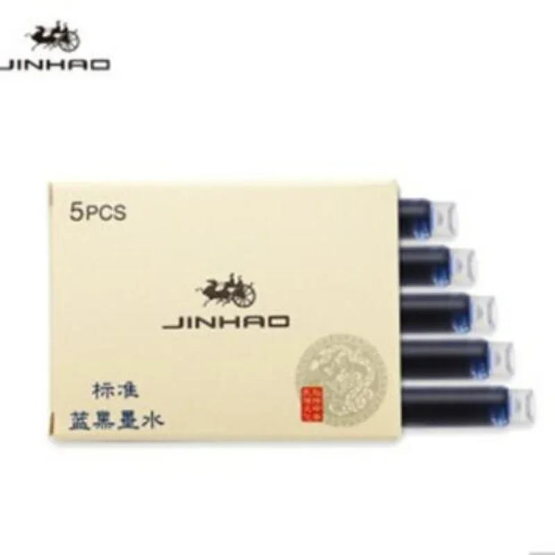 Fountain Pen Ink Cartridges – 5/10/15-Pack Refill for 2.6mm Pens
